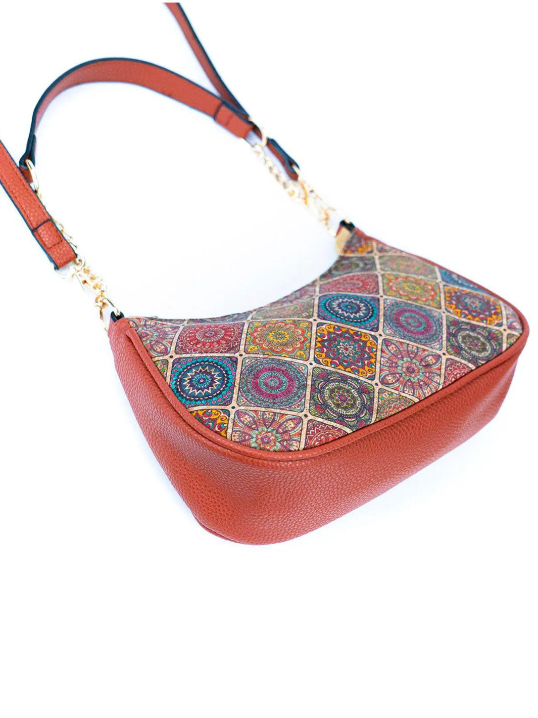 Handmade Bohemian Chic Portuguese Cork Crossbody Bag