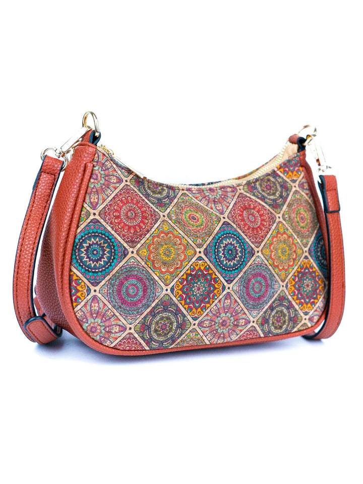 Handmade Bohemian Chic Portuguese Cork Crossbody Bag