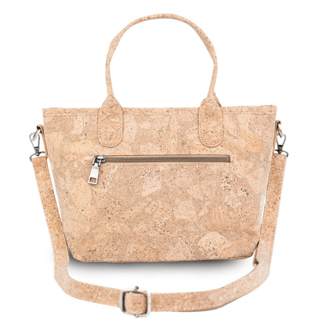 Handmade Portuguese Cork Handbag with Detachable Card Holder