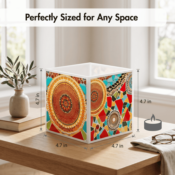 Handmade Portuguese Tiles Decorative Lantern Candlelight Holder