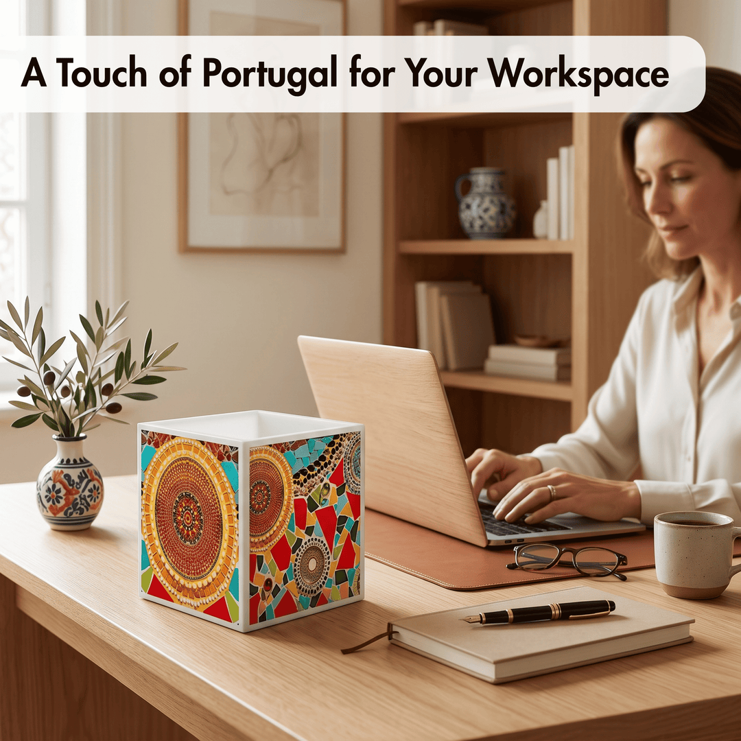 Handmade Portuguese Tiles Decorative Lantern Candlelight Holder