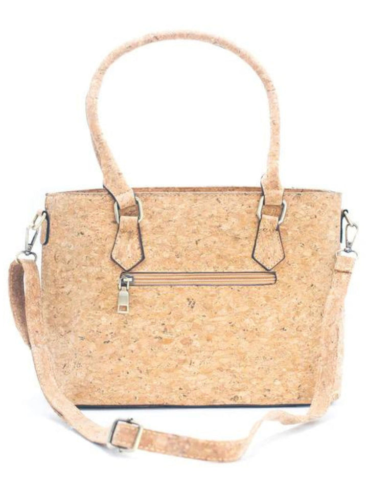 Handmade Vegan Portuguese Cork Handbag with Adjustable Strap