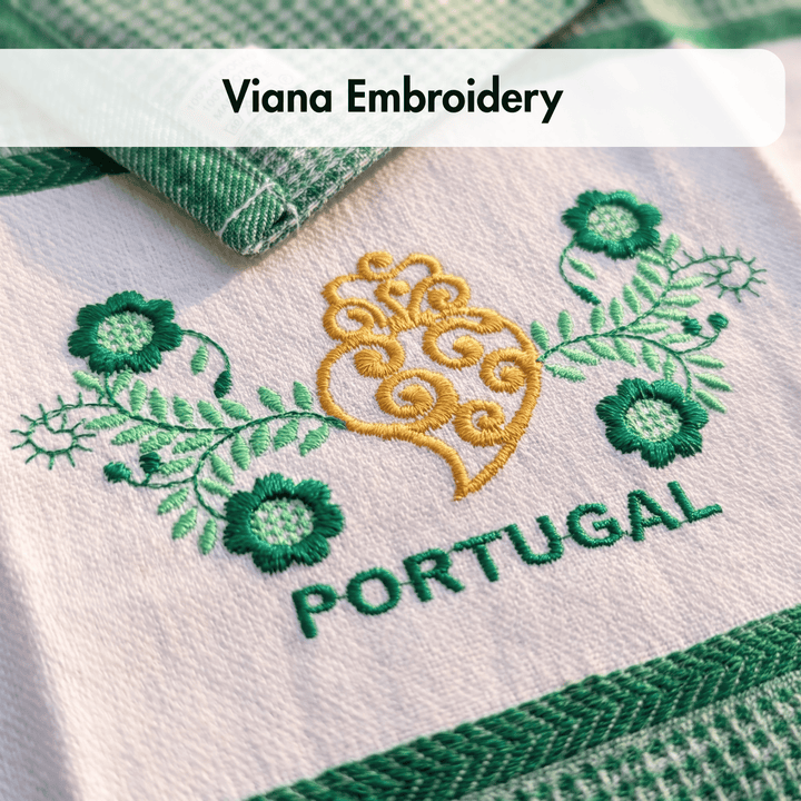 Honeycomb Embroidered Viana&