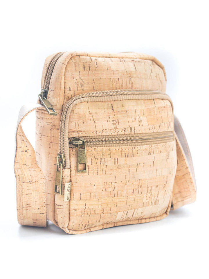 Natural Portuguese Cork Messenger Bag