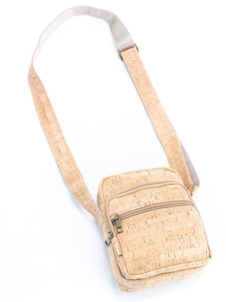 Natural Portuguese Cork Messenger Bag