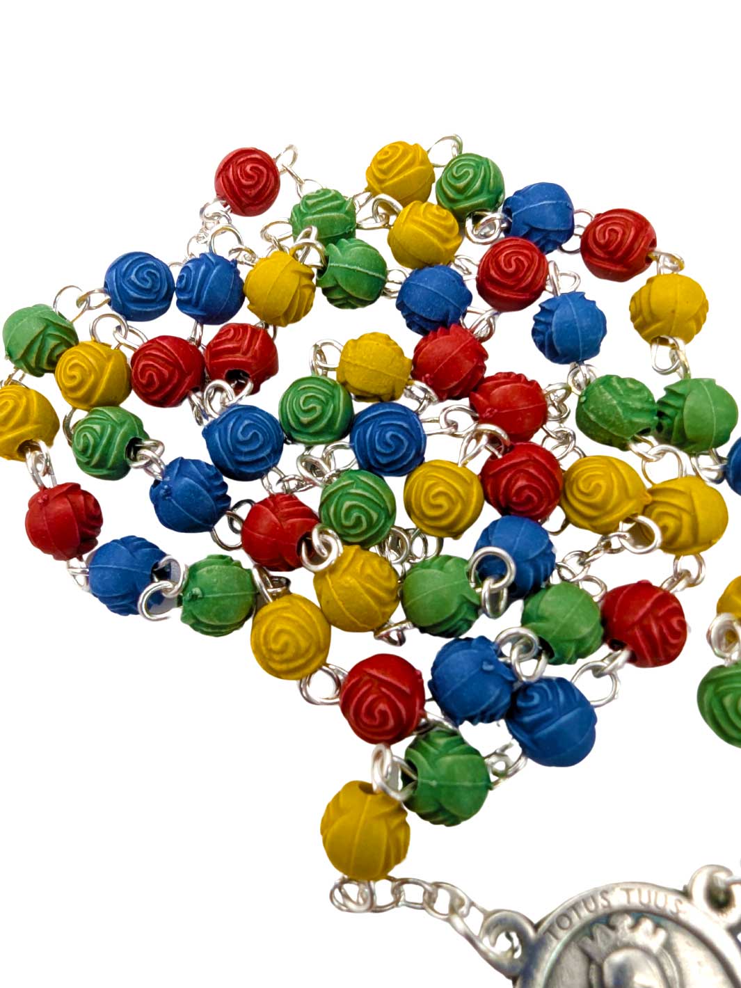 Multicolored Acrylic Beads Jubilee Rosary 2025