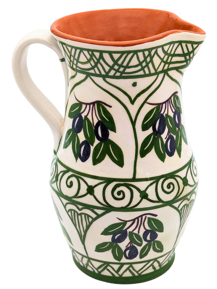 Olives Collection - Handcrafted Portuguese Pottery Clay Pitcher