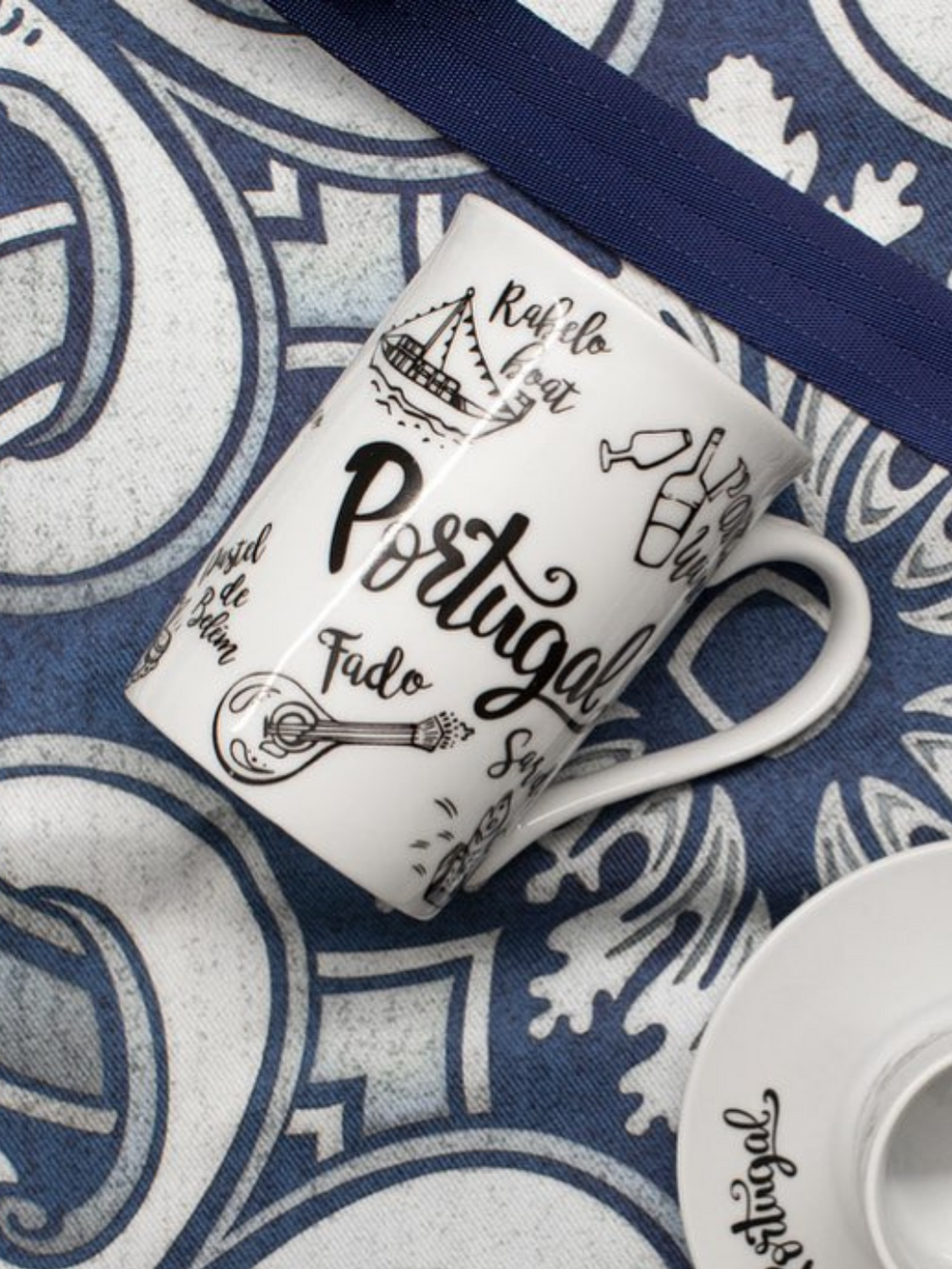 Porcelain Mug Portugal - Set of 2