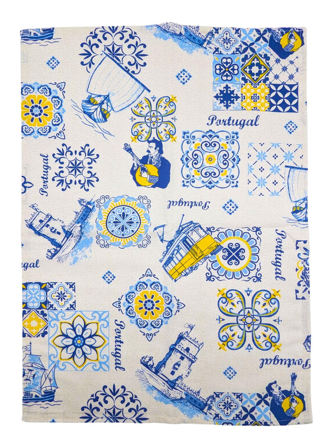 Portuguese Dish Towels Set of 2 - Tiles of Portugal Collection