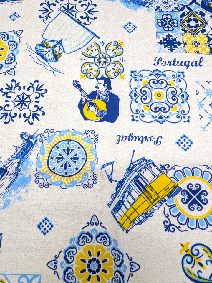 Portuguese Dish Towels Set of 2 - Tiles of Portugal Collection