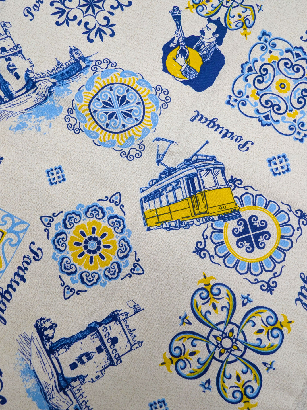 Portuguese Dish Towels Set of 2 - Tiles of Portugal Collection