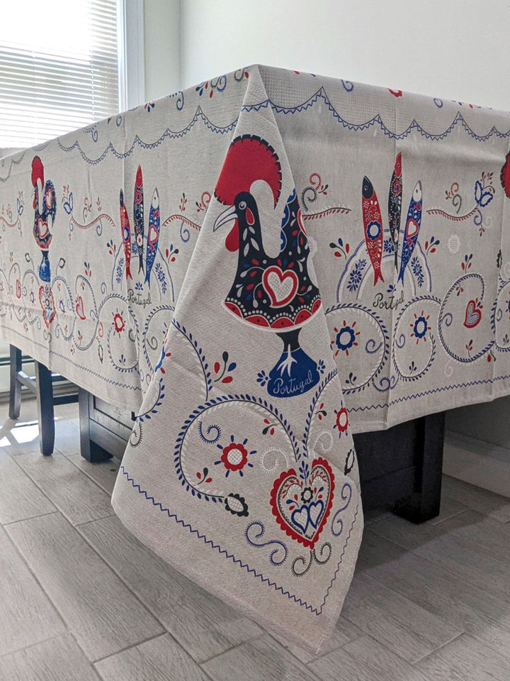 Portuguese Heritage Printed Tablecloth