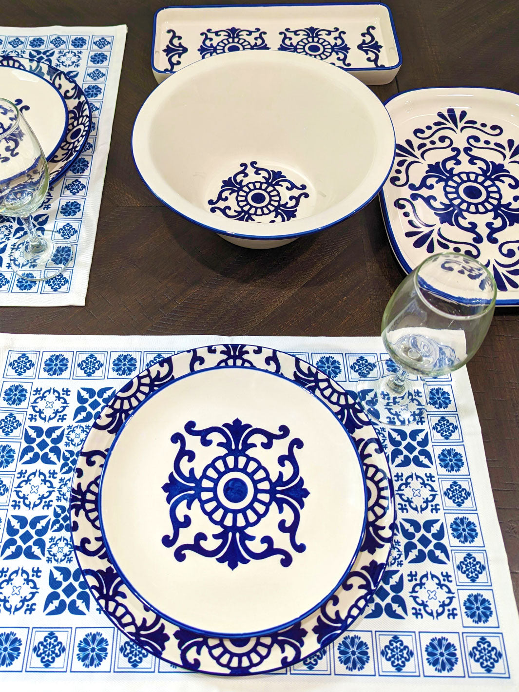 Portuguese Pottery Ceramic Dessert Plate - Tradition