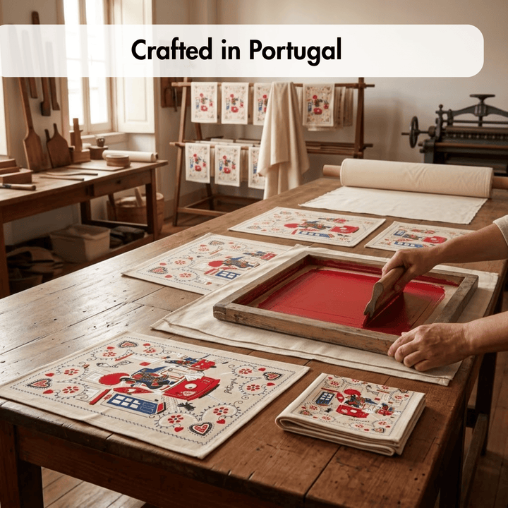 Portuguese Rooster Dish Towels Set of 2