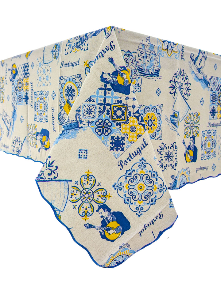 Portuguese Tablecloth - Tiles of Portugal Collection