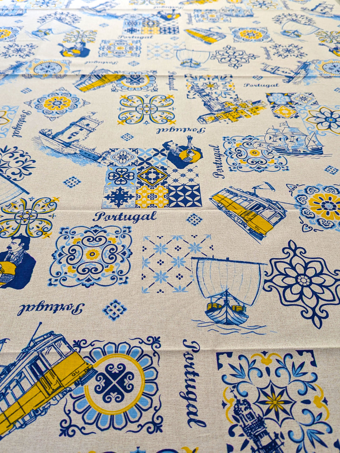 Portuguese Tablecloth - Tiles of Portugal Collection