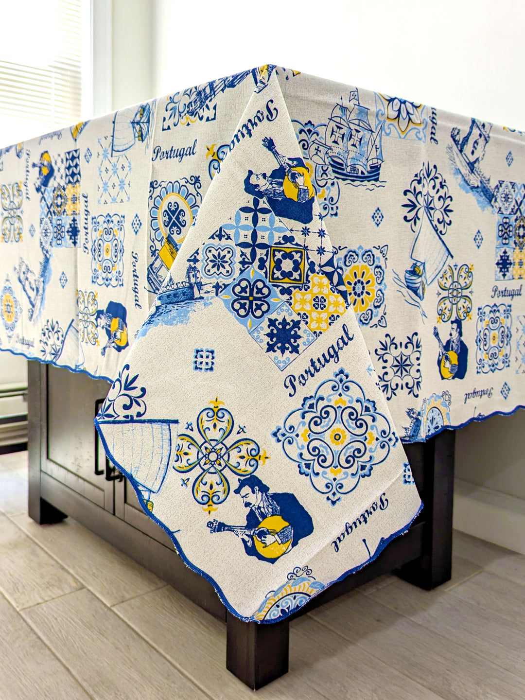 Portuguese Tablecloth - Tiles of Portugal Collection