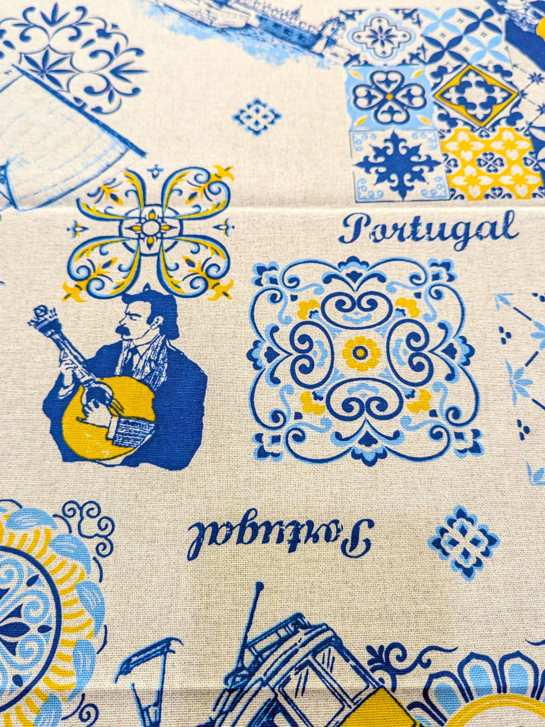 Portuguese Tablecloth - Tiles of Portugal Collection