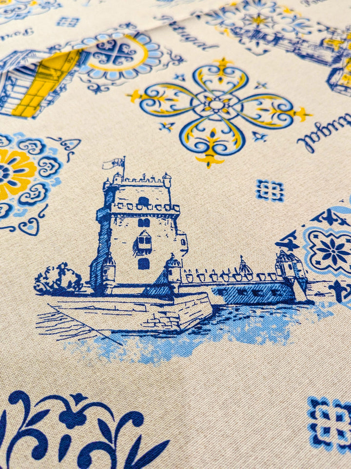 Portuguese Tablecloth - Tiles of Portugal Collection