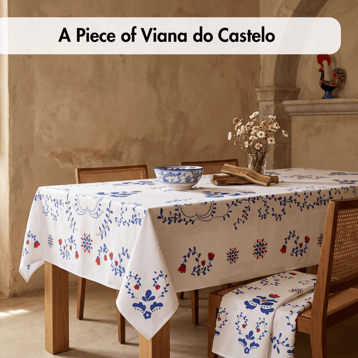 Portuguese Tablecloth - Viana Kitchen Linens Collection