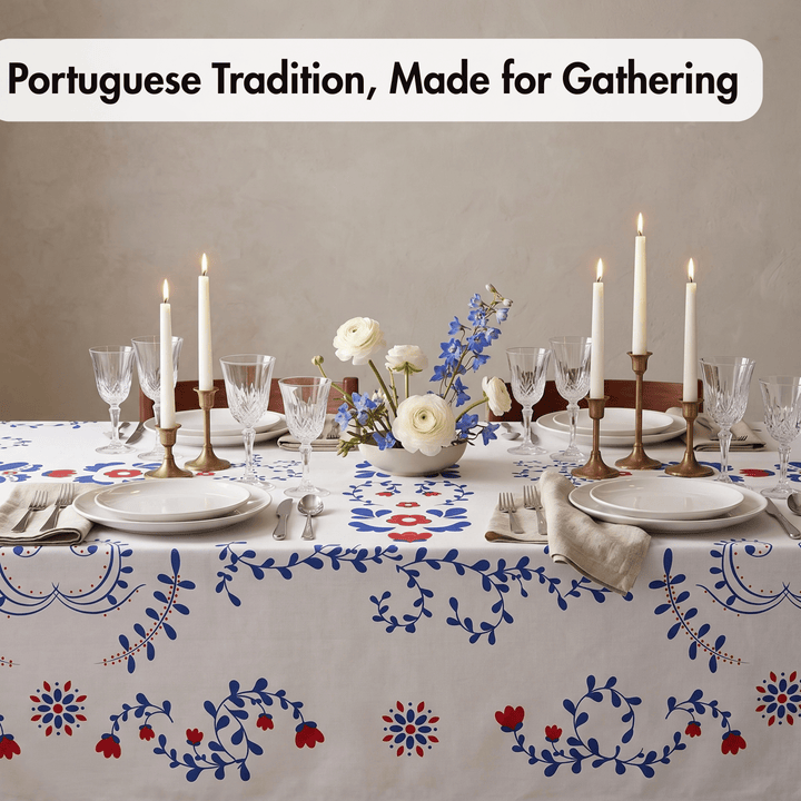 Portuguese Tablecloth - Viana Kitchen Linens Collection