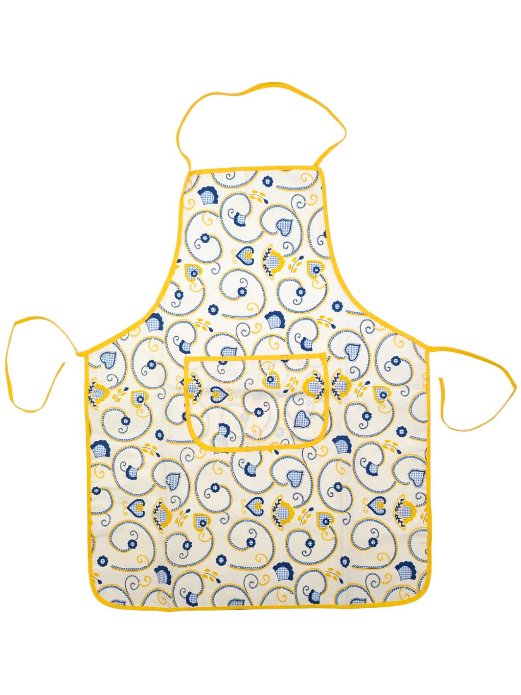 Printed Viana Embroidery Kitchen Apron
