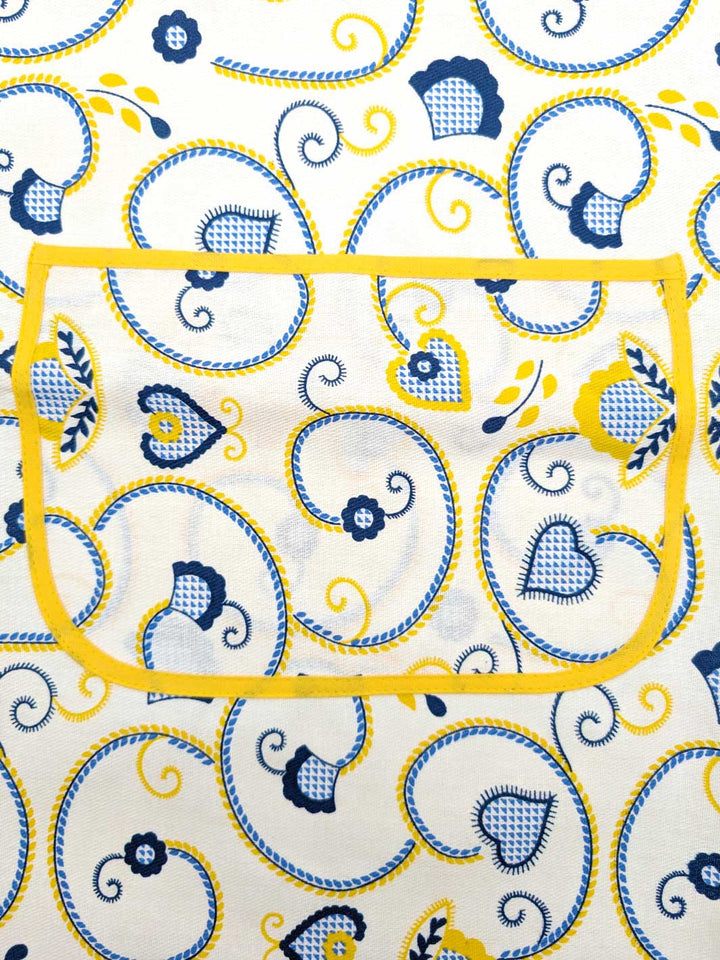 Printed Viana Embroidery Kitchen Apron