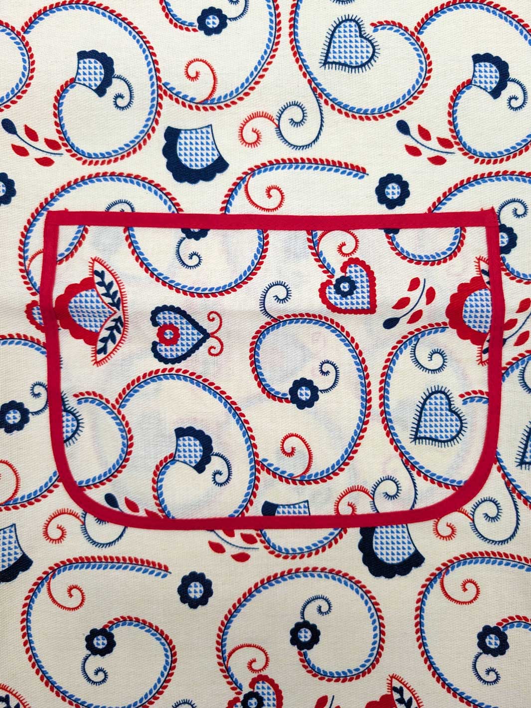 Printed Viana Embroidery Kitchen Apron