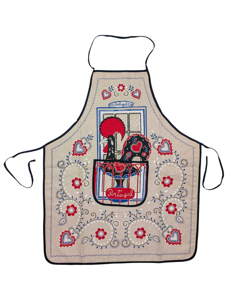 Rooster at the Window Kitchen Apron