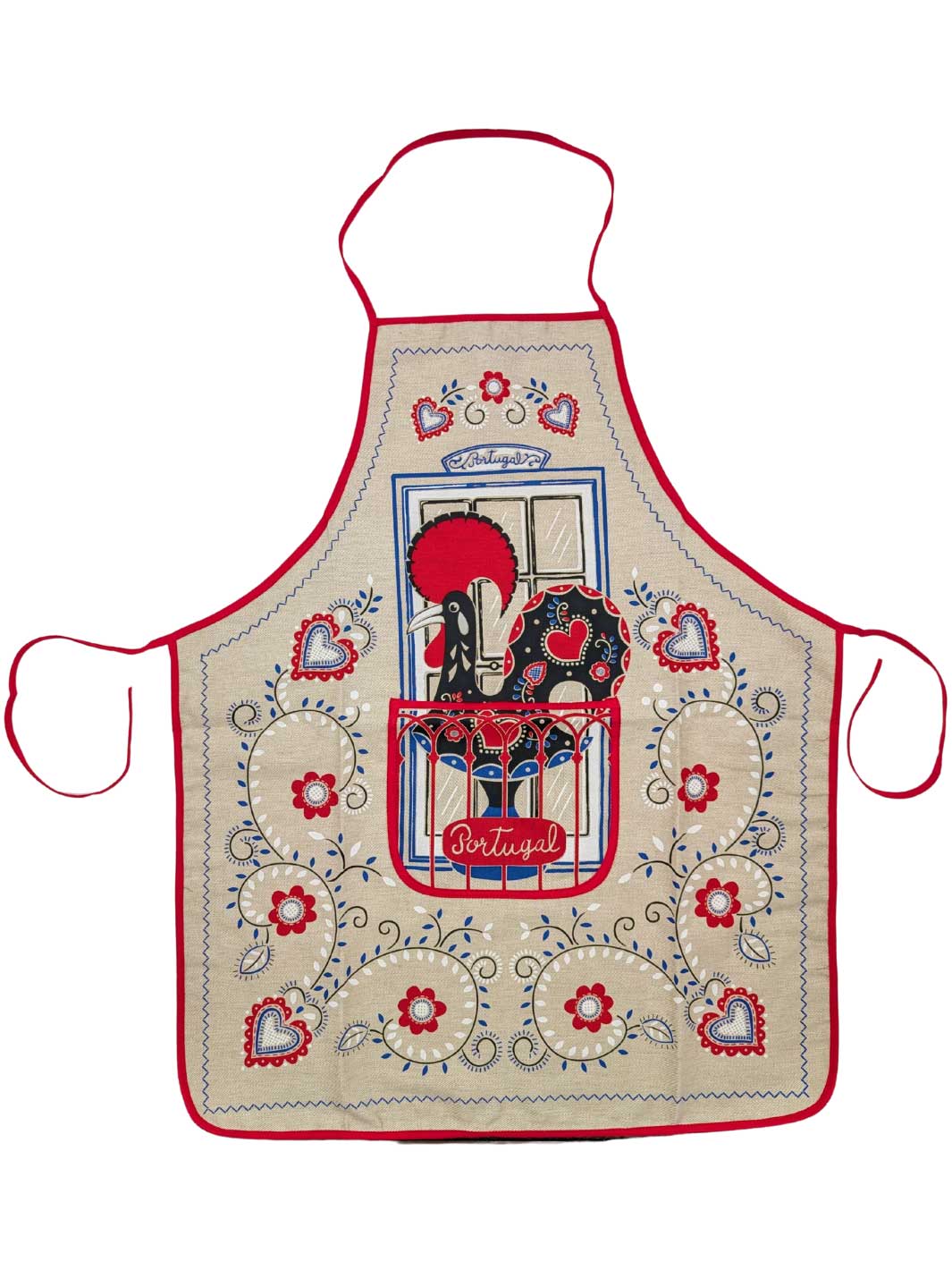 Rooster at the Window Kitchen Apron