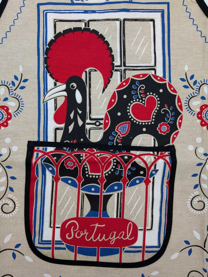 Rooster at the Window Kitchen Apron