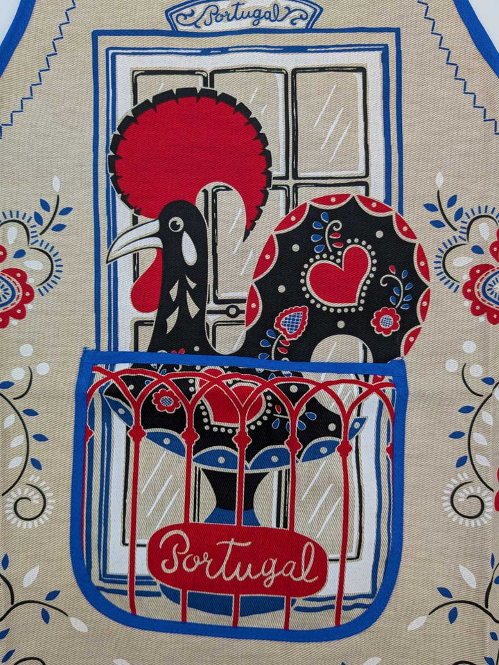 Rooster at the Window Kitchen Apron