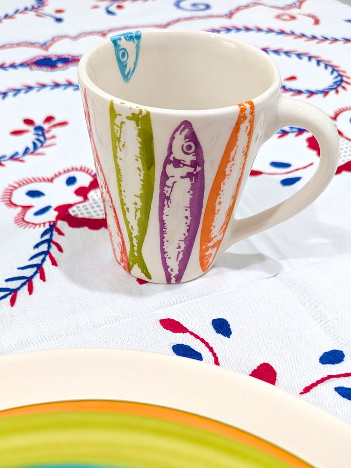 Set of 2 Ceramic Coffee Mugs – POP Sardines