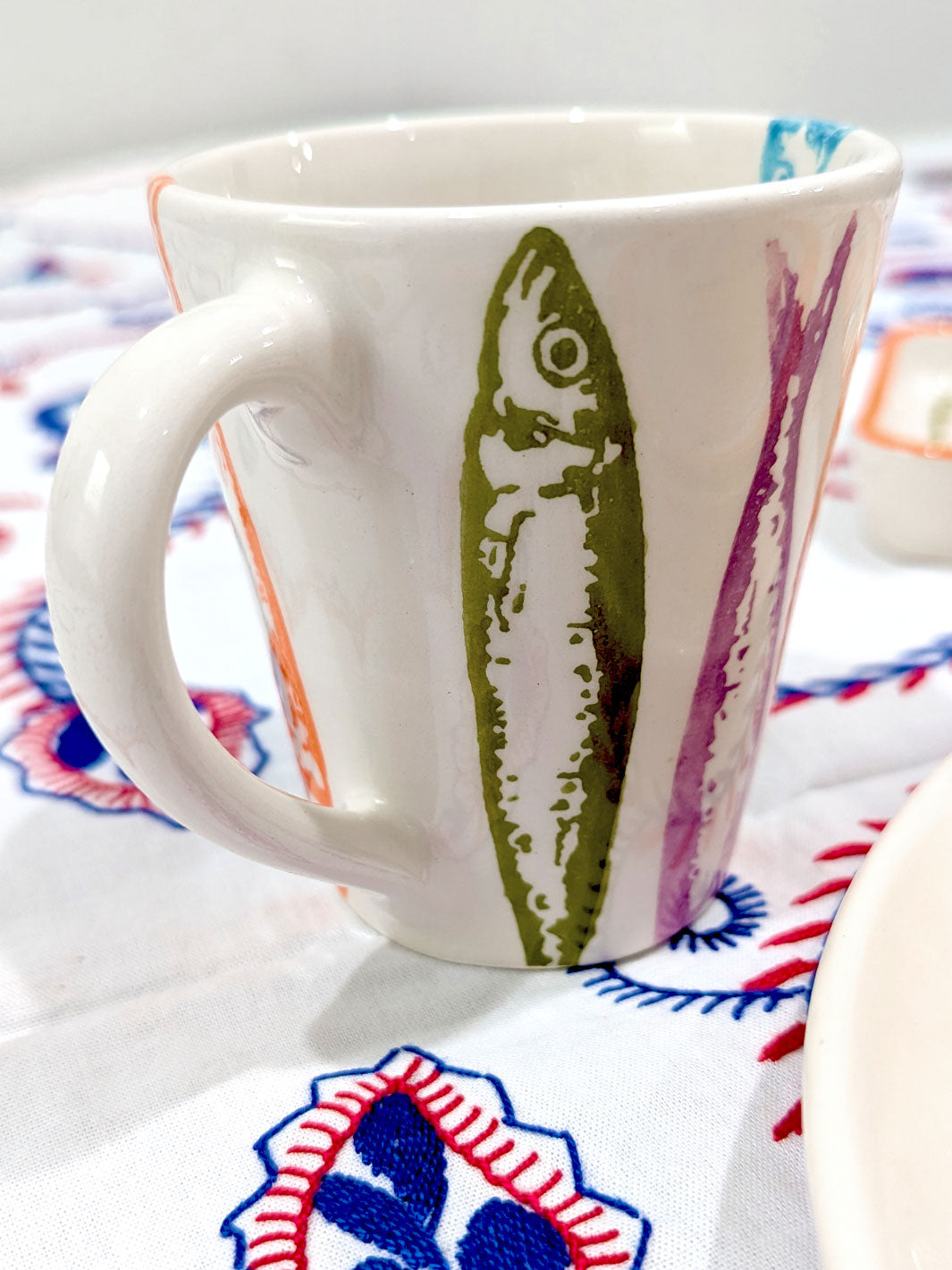 Set of 2 Ceramic Coffee Mugs – POP Sardines