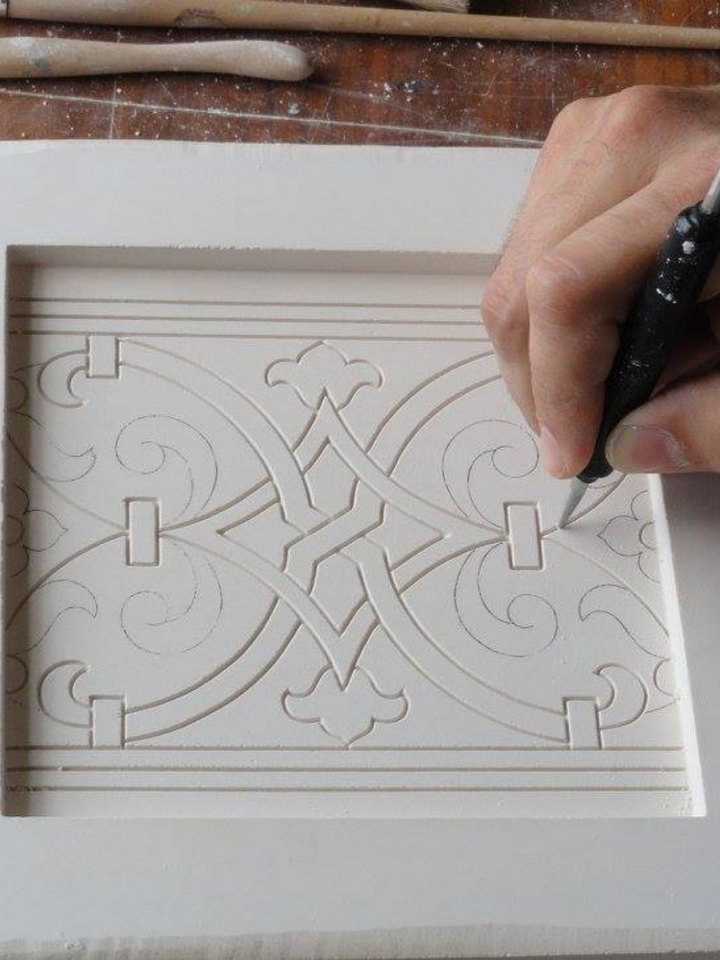 Decorative Hand-Painted Portuguese Ceramic Tiles