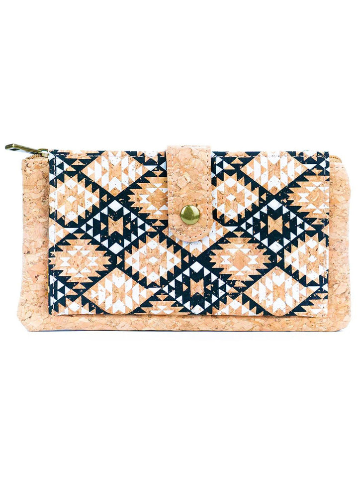 Slim Portuguese Cork Wallet with Coin Purse