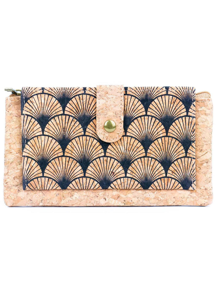 Slim Portuguese Cork Wallet with Coin Purse