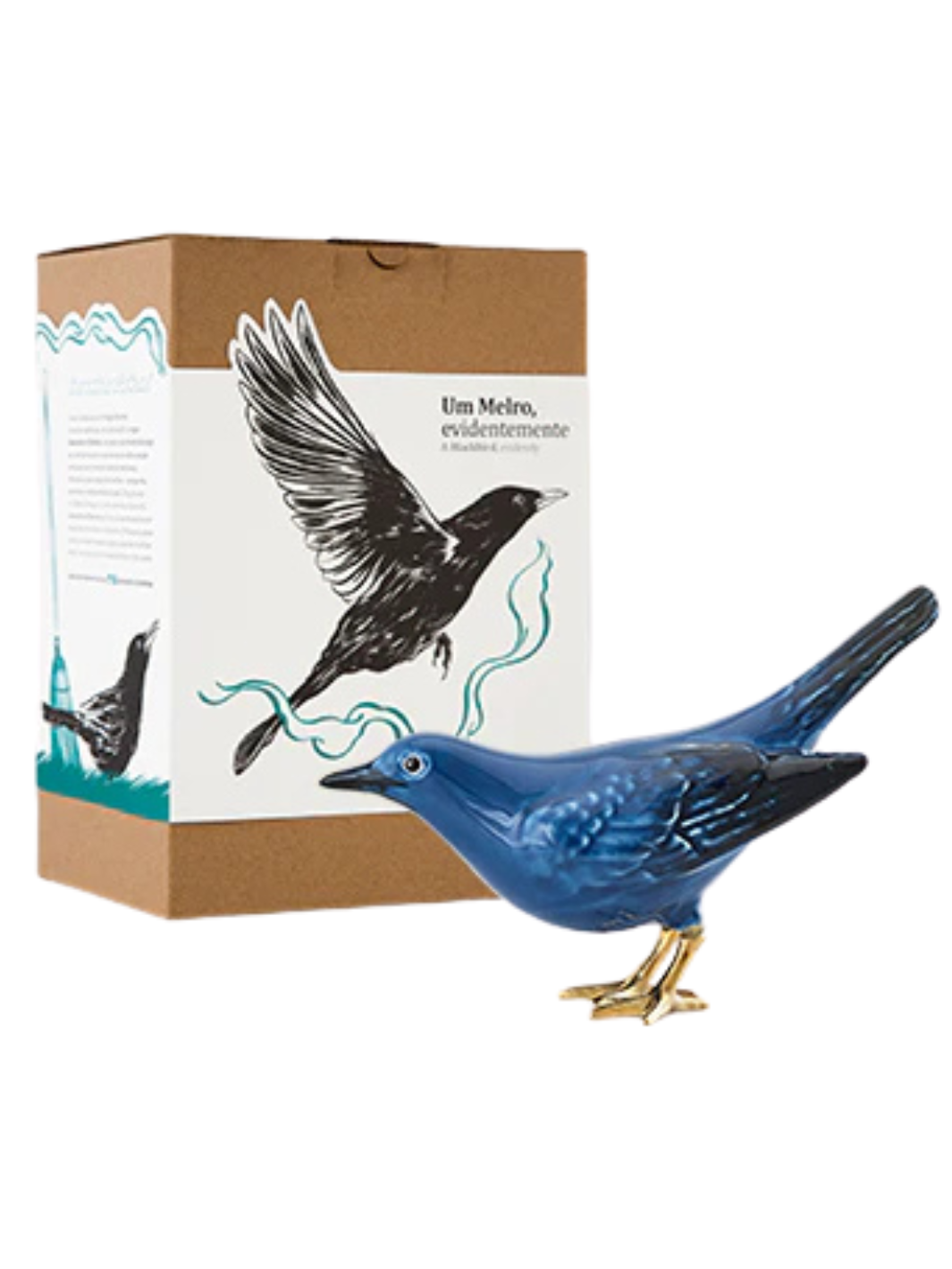 Hand Painted Portuguese Ceramic Home Decor Blackbird Figurine – We Hand Painted Portuguese Ceramic Home Decor Blackbird Figurine – We