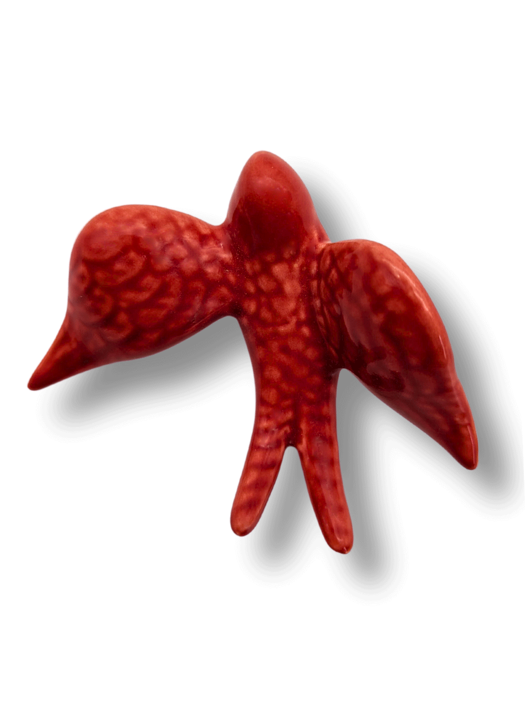 Hand Painted Small Ceramic Swallows for Home Décor - Various Colors
