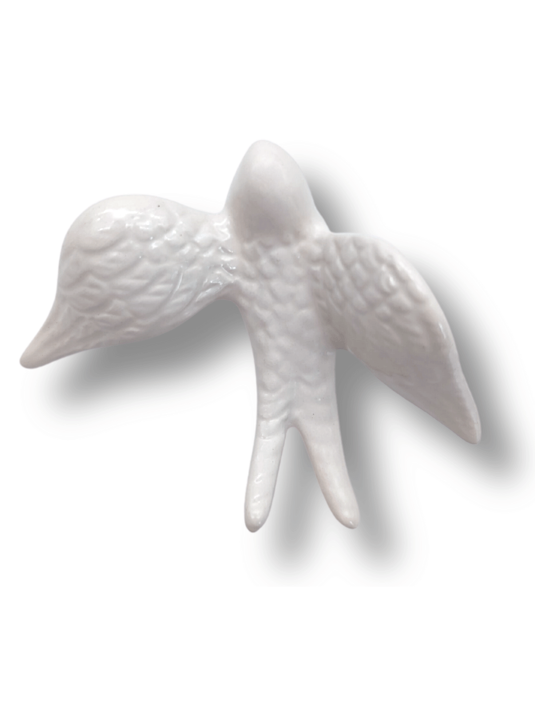 Hand Painted Small Ceramic Swallows for Home Décor - Various Colors