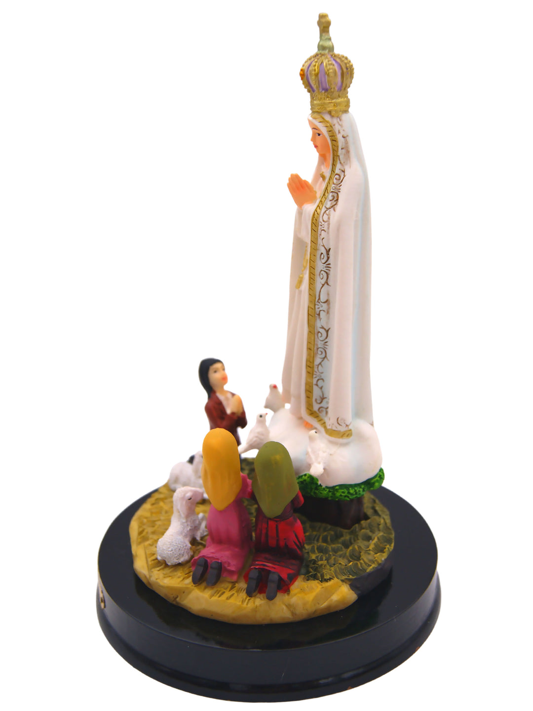 6.5 Inch Our Lady of Fatima with Children Statue of the Apparition