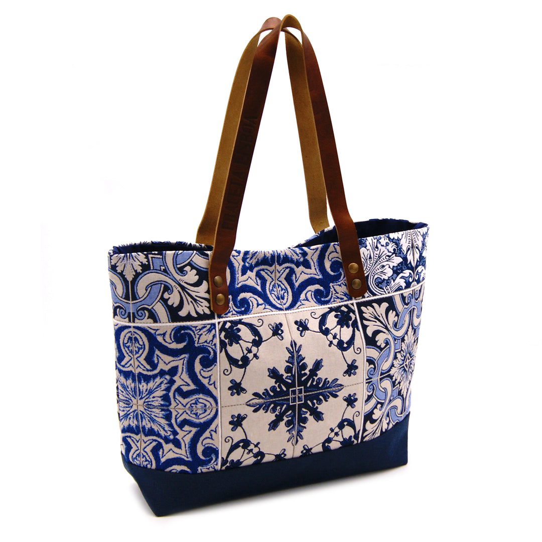 Myra Bag® Ladies' Blue Bucket Bag