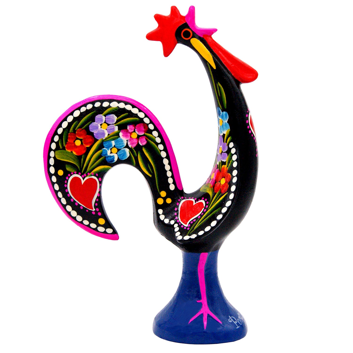 10 Inch Good Luck Portuguese Singer Rooster Barcelos