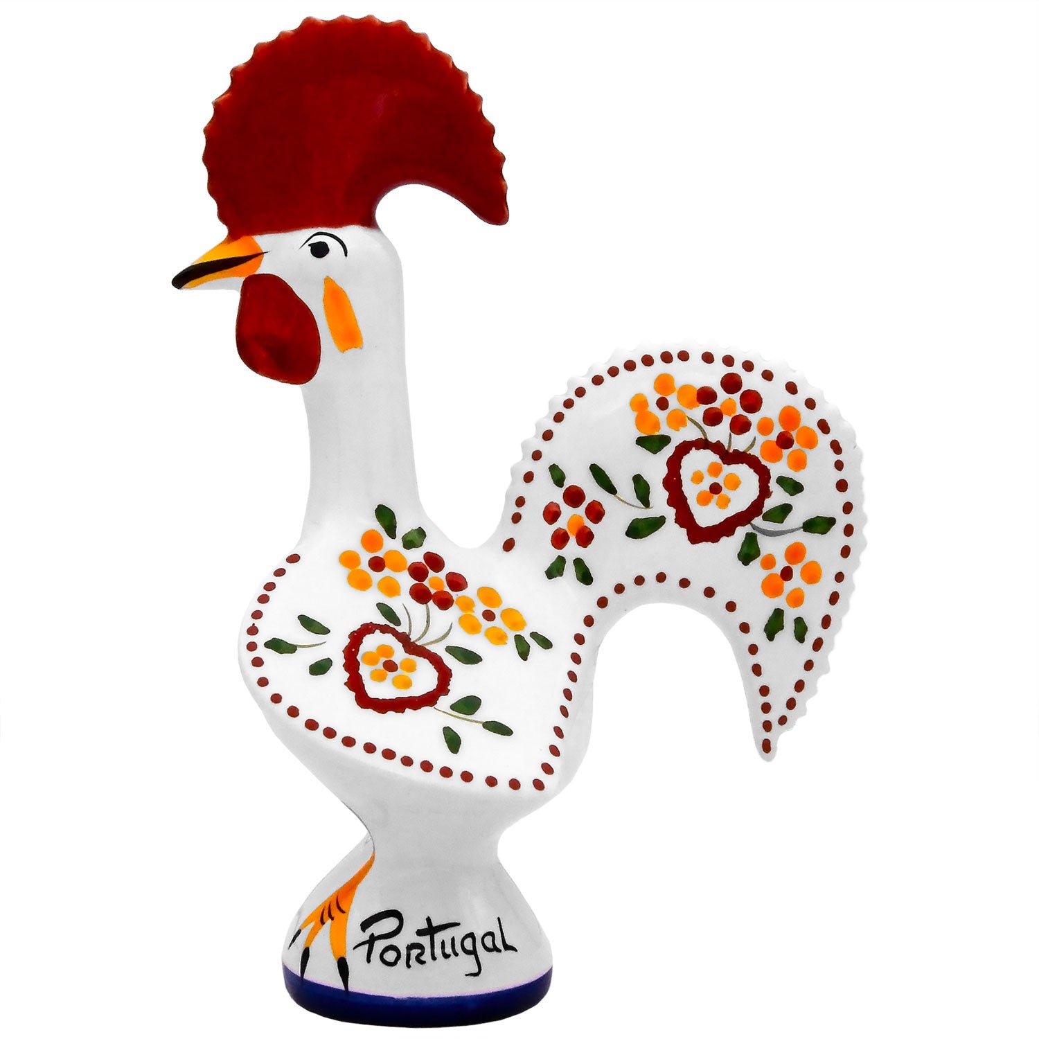 Hand Painted Traditional Portuguese Ceramic Rooster – Arraial