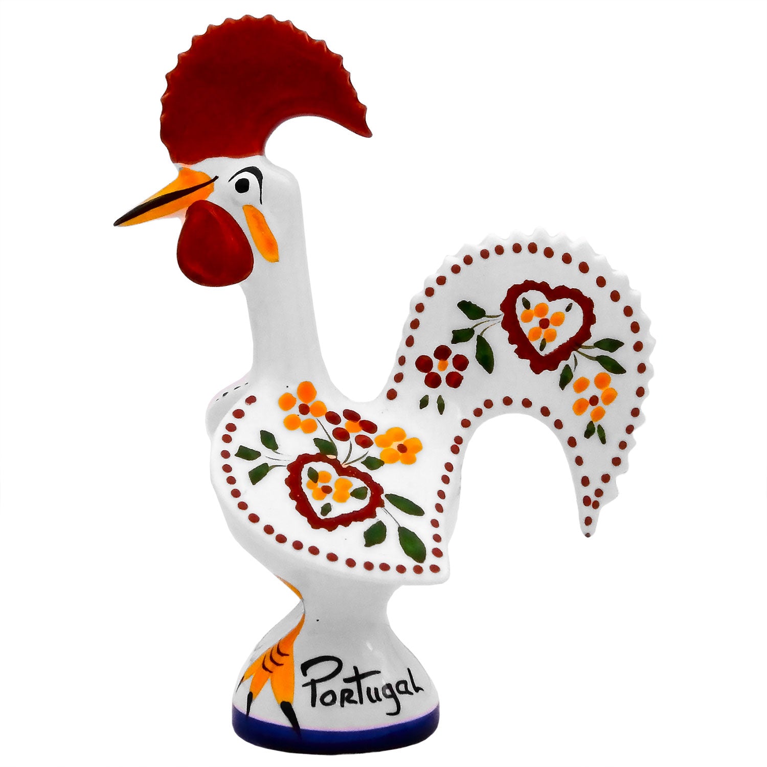 Hand Painted Traditional Portuguese Ceramic Rooster – Arraial