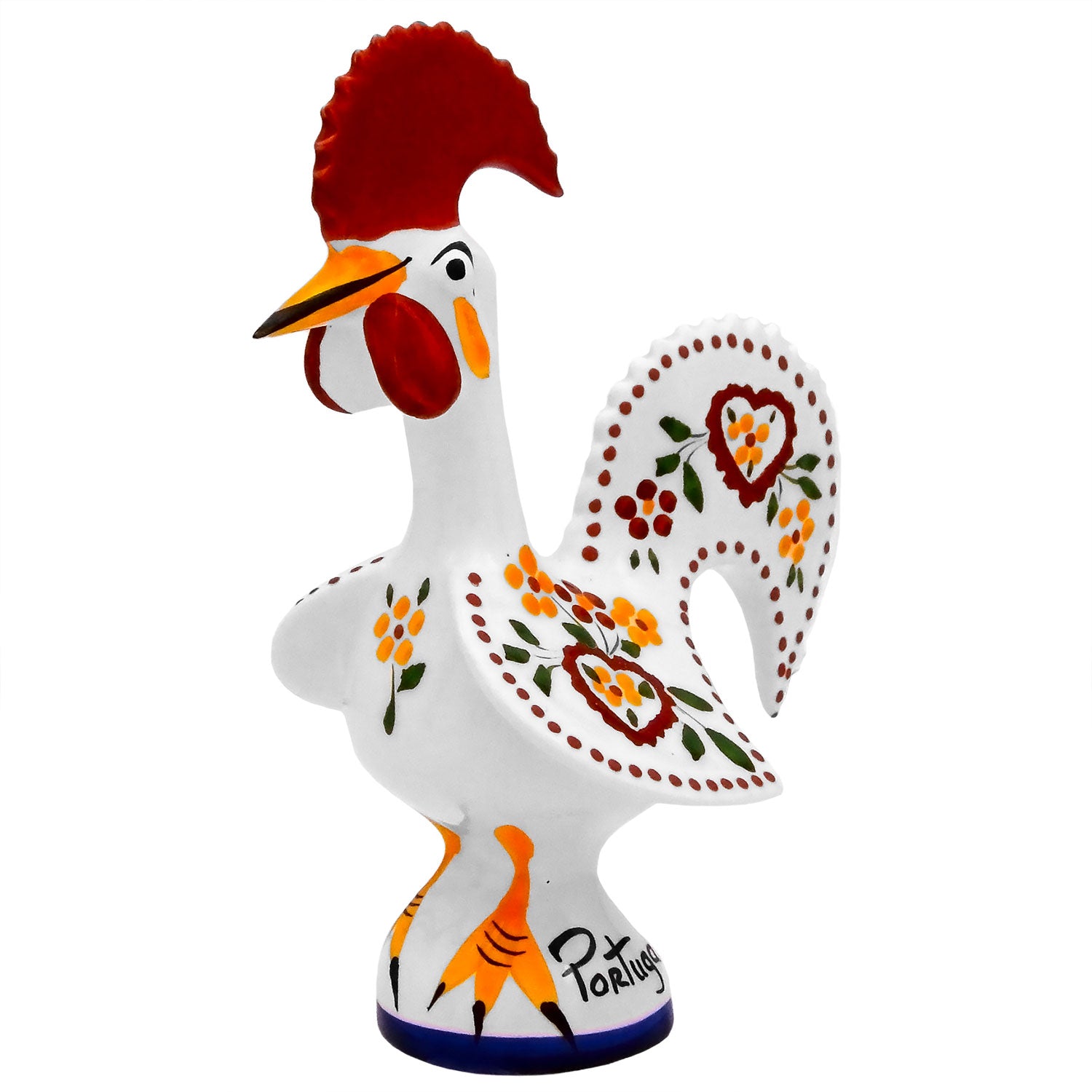 Hand Painted Traditional Portuguese Ceramic Rooster – Arraial