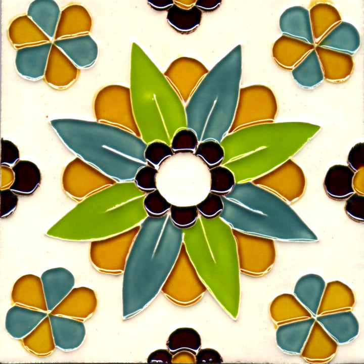 Decorative Hand Painted Portuguese Ceramic Tiles
