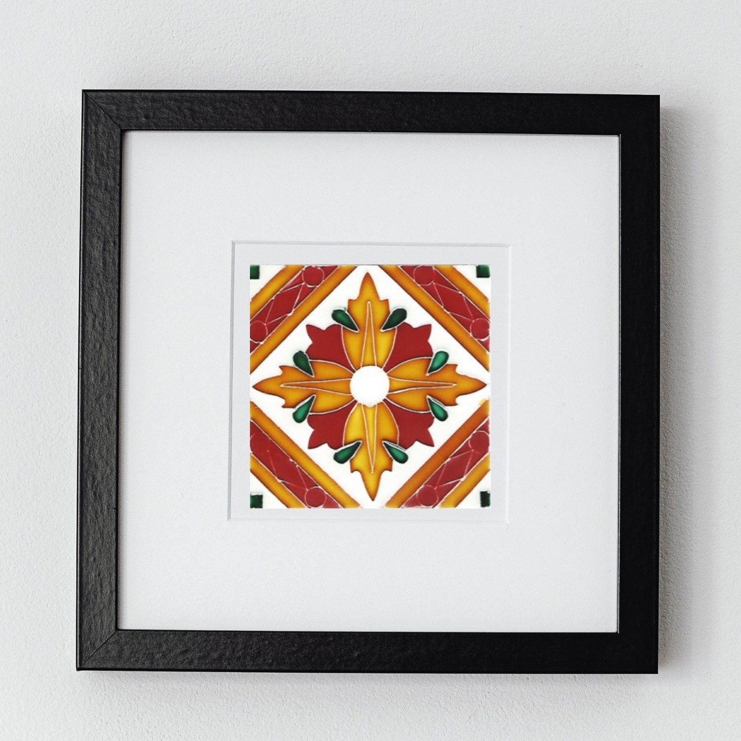 Decorative Hand Painted Portuguese Ceramic Tiles