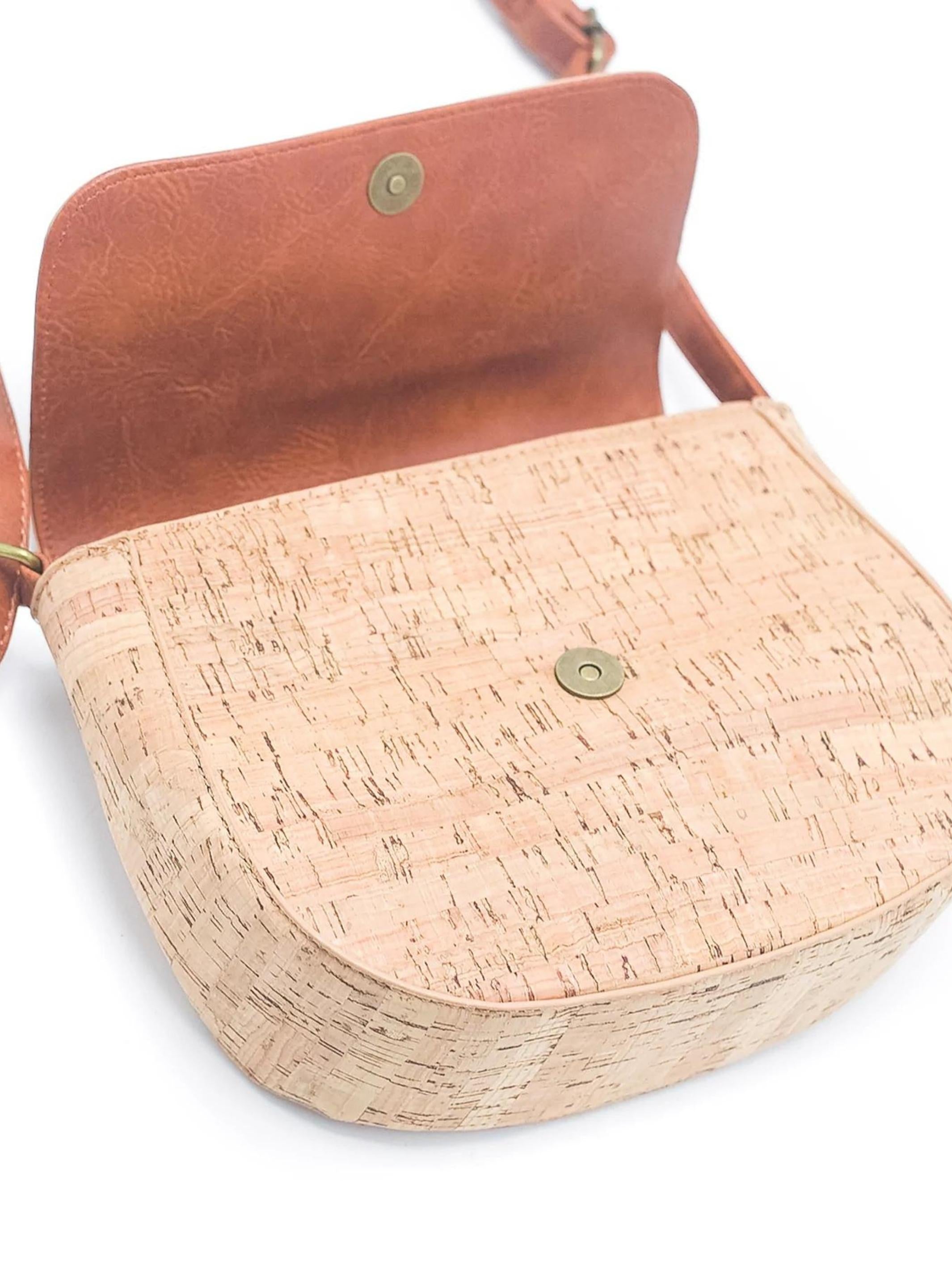 Handmade Portuguese Cork Purse Crossbody Shoulder Bag
