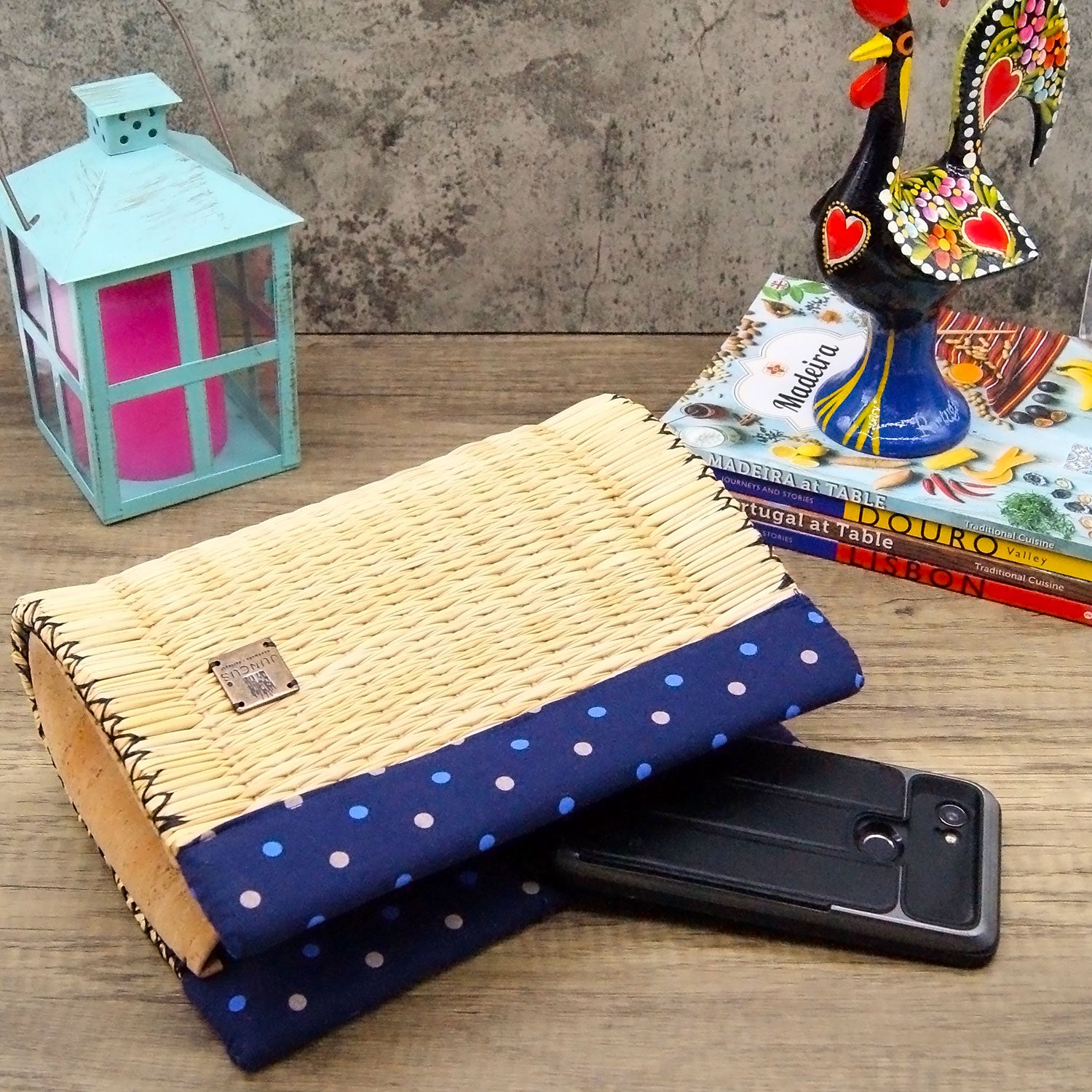 Handmade Wicker Vegan Straw Basket Clutch for Women